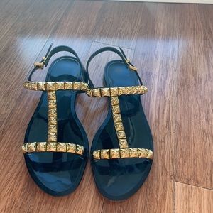 Stuart Weitzman Jelrose Studded Flat